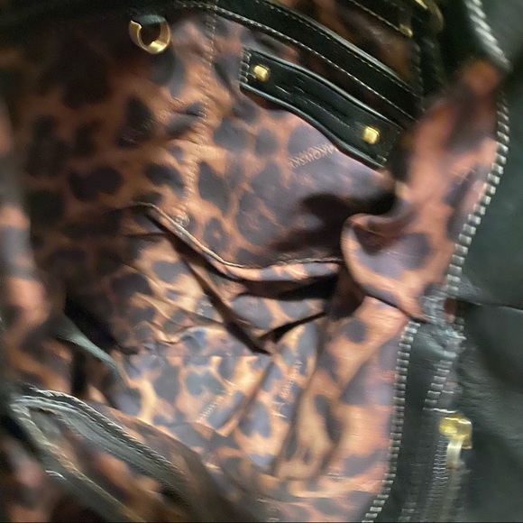 B. Makowsky Black Leather tote bag - Picture 11 of 16